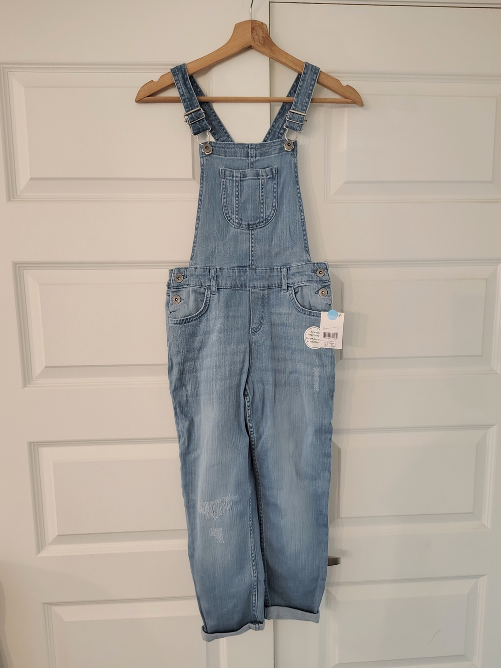 Light Blue Denim Overalls - Girls Jeans Overalls